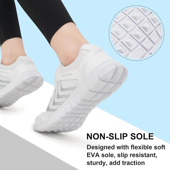 🆕 Women’s Breathable Mesh Running Sneakers Lightweight Comfortable Tennis Shoes - Picture 4 of 5